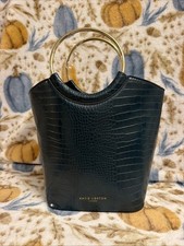 Katie Loxton London Green Faux Leather Croc Pebbled Pattern Crossbody picture
