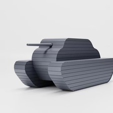 28mm World War 2-Resin Printed Okinawa dummy wooden tank (Japan, Okinawa, WW2) picture