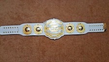 IWGP Intercontinental Championship Belt Gold Plated Real Leather picture