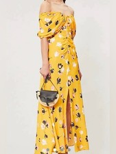 Self-Portrait Off-Shoulder Floral Dress | Size 10 picture