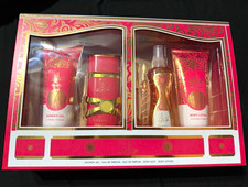 V.V.LOVE Women's Pink/Gold Toiletries Set Shower Gel, EDP, Mist & Lotion picture