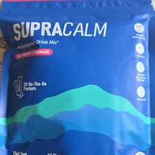 SUPRACALM Adaptogenic Drink Mix Raspberry Lemonade 20 Packs D3 L-Theanine picture