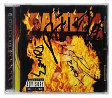 Pantera Group Signed Auto Reinventing the Steel CD Booklet Dimebag Darrell JSA picture