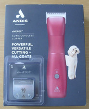 Andis Professional eMERGE Corded Cordless Clipper Kit For Dogs Open Box Unused picture