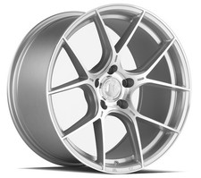 Aodhan AH-11 19x9.5 5x112 +35 Gloss Silver Machined Face Wheel Rim Fits GTI picture