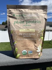 NUTRILITE ORGANICS - PLANT PROTEIN POWDER - VANILLA - 18.5 OZ EXP 02/2027 picture