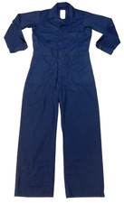 US Navy Utility Coveralls 44 Long Blue P/C USN Work Uniform picture