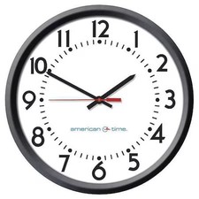 American Time U54baaa304 Clock, Analog, 13-1/4