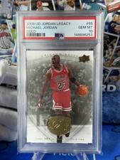 2009 Upper Deck - Michael Jordan #65 Legacy Gold PSA 10 NBA Basketball HOF picture