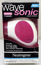 Neutrogena Wave Sonic Power Cleanser 14 Pads Deep Clean Foaming New Discontinued picture