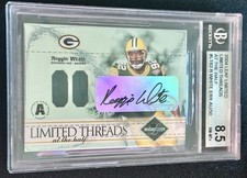 2004 Leaf Limited - Limited Threads Reggie White #LT-83 Prime /50 Auto Error picture