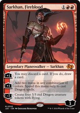 MTG Sarkhan, Fireblood [Foundations Jumpstart] Near Mint Magic picture