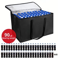 Insulated Food Delivery Bag M,L,XL Insulated Reusable Grocery Cooler/Hot... USA picture