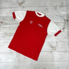 Vintage Umbro Arsenal 1978 1981 Home Shirt Soccer Jersey Men Size M Red picture