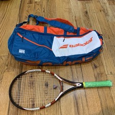 Babolat Roland Garros Overdrive 105 French Open Tennis Racket 4 1/4 #2 With Bag picture