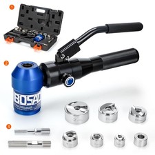 Aluminum Alloy Hydraulic Knockout Hole Punch Driver Kit 1/2 to 2 inch Electrical picture