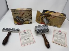 Vintage AURO Monopol GERMAN Cookie Cutter Rollers With Box And Manuals picture