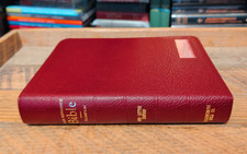 Vintage KJV Thompson Chain Reference Bible 4th Improved 1964c. Genuine Leather picture