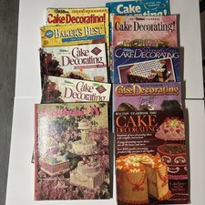 Lot 10 Wilton Cake Decorating Yearbooks btwn 1971-196 Vintage Magazines Cookbook picture