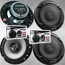 4x Kenwood Car Audio KFC-1666S 300 Watts 6.5