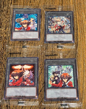 Yu-Gi-Oh TGS 2026 Tag Force GX Promo Token Card 4 kinds Complete set Japanese picture