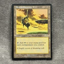 Serra's Sanctum Urza's Saga USG #325 Non-Foil HP MTG Magic Card Land Rare picture