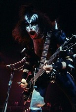 11.69x16.54 Kiss 1975 Poster Gene Simmons The Demon Bleeding Out The Mouth picture