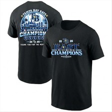 NEW Tampa Bay Rays 2026 American League East Division Champions TShirt picture
