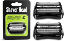 2 PACK 21B Series 3 Replacement Head Compatible with Braun S3 3010s, 3040s, 5409 picture