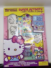 ello Kitty & Friends Super Activity Kit - Color, Sticker & Design w/ 4 Posters picture