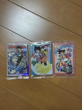 Dragon Ball Card Itajaga Son Goku SEC vol3 3-29 CR 3-30 CR 3-31 SEC Unopened FS picture