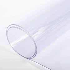 Premium Clear Plastic Vinyl Table Cover Tablecloth Protector - Sold Folded picture
