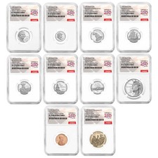 2026-S U.S. Silver Proof 10pc Set NGC PF70UC ER American 250th Anniversary Label picture