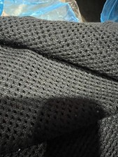 Black Sport Mesh Netting by the Yard Mesh Pattern, 60