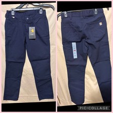 Carhartt Women's FR Flame-Resistant Canvas Pants Size 6 Regular picture