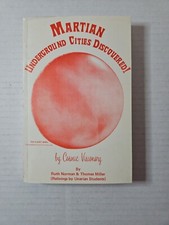 *1st Ed* Martian Underground Cities Discovered By Cosmic Visionary 1977 PB picture