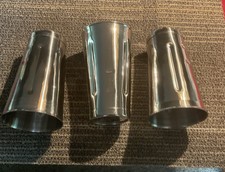 Lot Of 3 Vintage NOS Hamilton Beach Malt Cup Shake Cups M-110E 18-8 SS picture