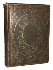 1853, THE POEMS OF EBENEZER ELLIOTT, INTRO by RUFUS GRISWOLD, BEAUTIFUL BINDING picture