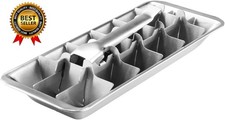 Metal Ice Cube Trays, Stainless Steel Ice Cube Trays, 18-Slot Ice Cube Tray picture