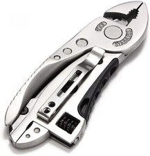 New Multi Tool Set Adjustable Wrench Jaw Screwdriver Pliers Knife Survival Gear picture