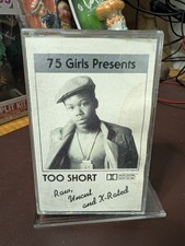Too Short Raw Explicit X-Rated Cassette Tape 75 Girls 1990 Hip Hop Bay rap works picture