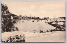 1940s Camden, Maine ME- Harbor & Falls - Smiling Cow Albertype Postcard Unposted picture