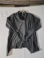 Bobeau Women's Asymmetrical Cardigan with Button Detail.   (378) picture