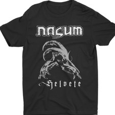 Nasum shirt Nasum album band black shirt Unisex All sizes 1T143 picture