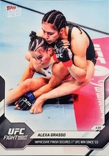 Alexa Grasso 2026 Topps Now UFC Fight Night Seattle 3.28 Knockout Submission  picture