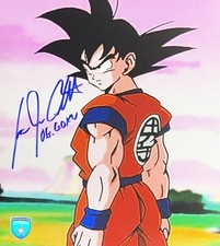 Signed Ian James Corlett Dragon Ball Z OG Goku Anime 8x10 w/ Official Pix COA picture