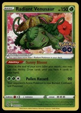 Radiant Venusaur 004/078 Pokemon GO Holo Radiant Rare NM picture