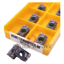 10PCS/New In Box MITSUBISHI AOMT123608PEER-M VP15TF CNC Carbide Inserts picture