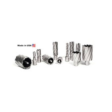34 Piece Set Hougen Mfg Annular Cutters, Pilot Pins See Description for Details picture