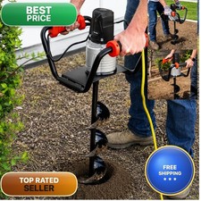 XtremepowerUS 85060 1500W Electric Post Hole Digger 6